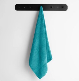 Синя/тюркоазена хавлиена кърпа със смес от бамбук от тери 70x140 cm Bamby – DecoKing