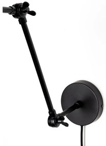 Черна стенна лампа Xavi – White Label