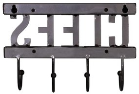 Дървена стойка за ключове, монтирана на стената - Antic Line