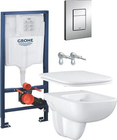 Комплект за WC BauEdge 38528001, 3855800M, 38732000, 39809000, 39813000