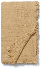 Бежова покривка за двойно легло 240x260 cm Reloved - JUNA