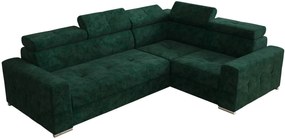 Ъглов диван April Max-Prasino-Right