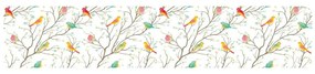 Стикер за прозорец 200x40 cm Birds in the Forest - Ambiance