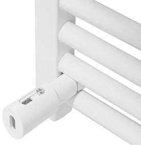 Лира за баня Adler AD 7824, 600W, 13 нагревателни ленти, LED контролер панел, , IP24, Бял