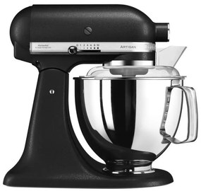 Планетарен миксер KitchenAid Artisan Elegance 5KSM175PSEBK, 300 W, 4.8 л, Direct drive, 10 скорости, Черен мат