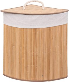 Кош за пране 5five Bambou, Ъглов, 48 l
