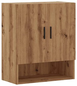 857297 vidaXL Стенен шкаф, дъб артизан, 60x31x70 см, инженерно дърво