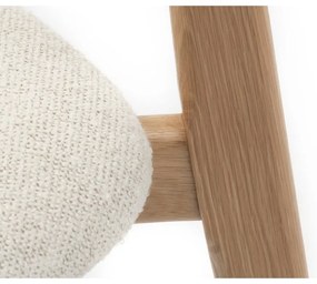 Трапезен стол в кремав и естествен цвят Elim – Unique Furniture