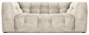 Бежов кадифен диван , 208 см Vesta - Windsor &amp; Co Sofas