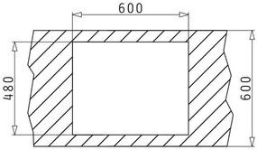 Измийте Pyramis Sparta 1B 1D-62X50-гладка