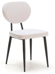 Бели трапезни столове в комплект от 2 Zenit - Marckeric