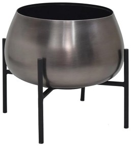 Eglo 428006 - Декоративен контейнер SAKATA 21x24 см черен