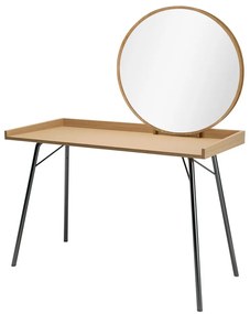 Тоалетка в дъбов декор Rayburn - Woodman