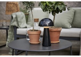 Черна настолна LED лампа с възможност за димиране (височина 28 cm) Mushroom - Star Trading