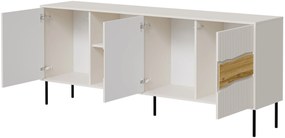 Буфет Inserto 190 3D1W-Черно