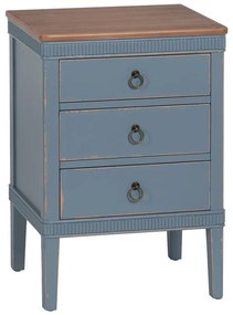 Синьо нощно шкафче Shabby – Ixia
