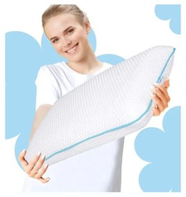 Анатомична възглавница с пълнеж от мемори пяна 40x70 cm – Mila Home