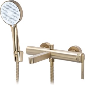 Смесител за вана Rea Grace Brush Gold