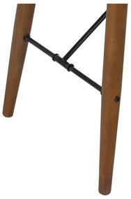 Черна метална конзолна маса 38x120 cm Oslo – Ixia