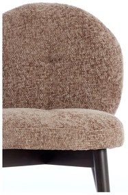 Кафяви тапицирани трапезни столове в комплект 2 бр. Sinosa – Light &amp; Living