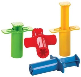 Bigjigs - Комплект спринцовки за моделин с различни форми