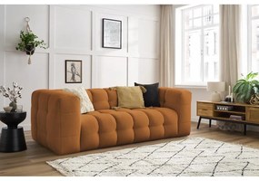 Диван в цвят жълта охра 232 cm Cloud – Bobochic Paris