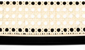 Черни бар столове от ратан в комплект от 2 106 cm Jort - Zuiver