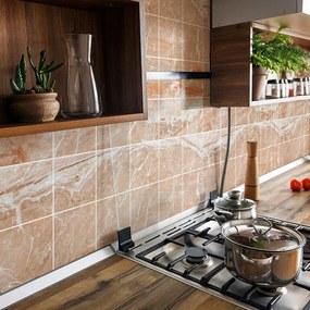 Комплект стикери за плочки 24 бр. 15x15 cm Marble Tiles Torino - Ambiance
