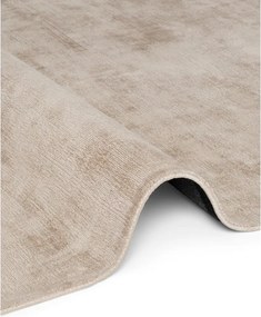 Бежов ръчно изработен килим от вискоза 200x300 cm Noemi – Vikosa