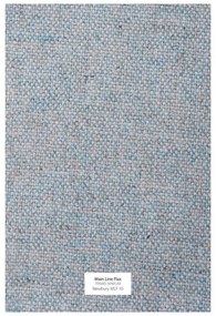 Трапезен стол от масивна дъбова дървесина със синьо-сива седалка Muna - Gazzda