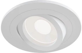 Вдлъбнати Точкова светлина покрив Maytoni Atom round-бял