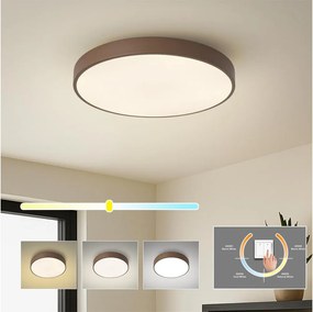 Brilagi - LED таванно осветително тяло POOL LED/48W/230V 3000/4000/6000K 40 см кафяво