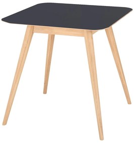 Трапезна маса от масивен дъб 80x80 cm Stafa – Gazzda