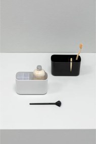 Кутия за аксесоари за баня Brabantia ReNew 1003493, Устойчива на корозия, Вътрешен разделител, Противоплъзгаща основа, Тъмносив