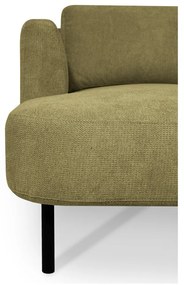 Ъглов диван в цвят горчица (десен ъгъл/"U" форма) Hero – Scandic