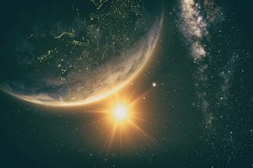 Тапет – Изглед от космоса