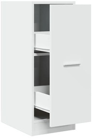855151 vidaXL Аптекарски шкаф, бял, 30x41x77,5 см, инженерно дърво