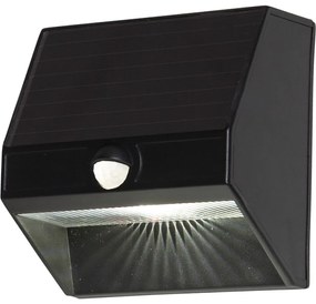 Стенно соларно LED осветително тяло, височина 11 cm Wally - Star Trading