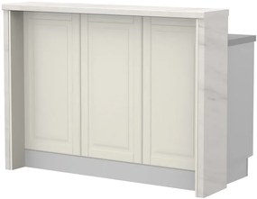 Бар Пейка Toscana-Length: 135 cm-White Marble