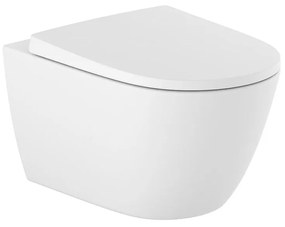 Конзолна тоалетна чиния A346687620, хоризонтално оттичане, 36x53x29см