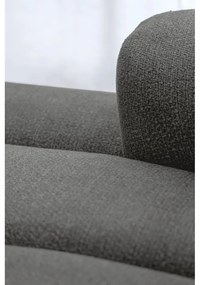 Сив ъглов диван (десен ъгъл/U форма) Shell – Miuform