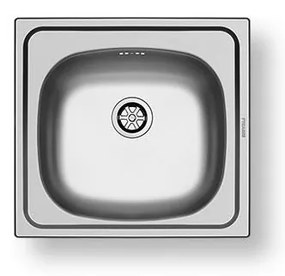 Pyramis 100139601 - Мивка E33 46,5x43,5 см сатен