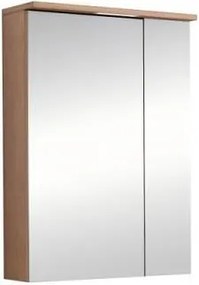 Огледален шкаф за баня ANIELA-50 6019-50, Inter Ceramic, с LED осветление, PVC, 50х70х17см