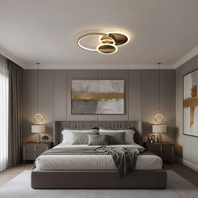 Плафон APP1710-C Gold LED