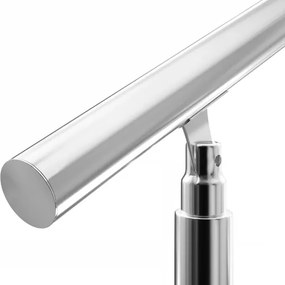 Стълбищен парапет от неръждаема стомана без стъпала dĺžka 80 cm