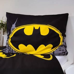 Единично памучно детско спално бельо 140x200 cm Batman "The Emblem" – Jerry Fabrics