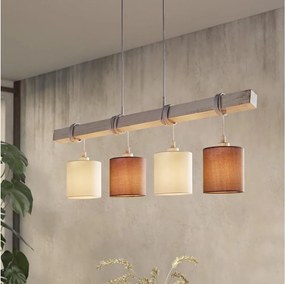 Eglo 49927 - LED полилей на кабел TOWNSHEND 2 4xE27/60W/230V