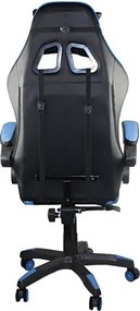 Гейминг стол Pu BF7850-Черен-синьо