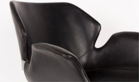 Черен офис стол Офис стол Nikki - Zuiver