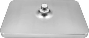 Правоъгълна душ пита REA JS-032 Brushed Nickel